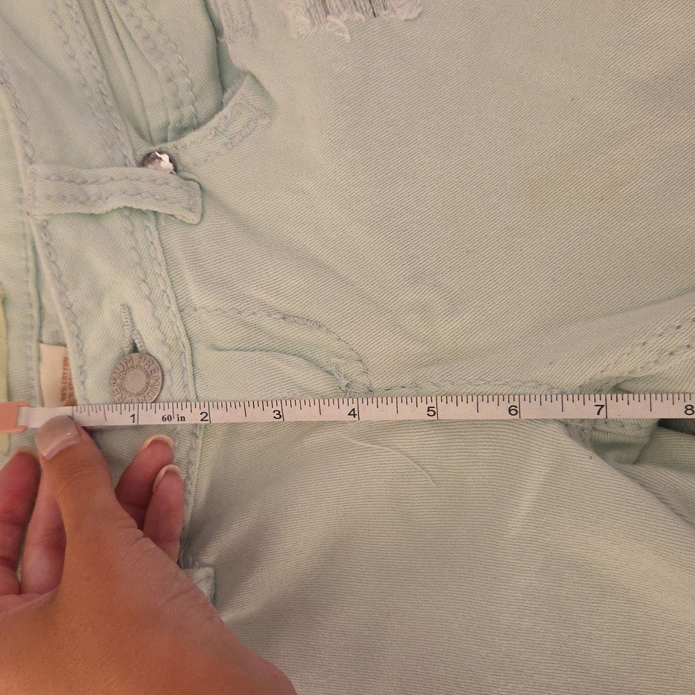 Almost Famous Mint Green Jeans - Picture 15 of 16
